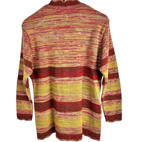 Vintage earthy grandmacore cardigan sweater - Picture 3 of 7